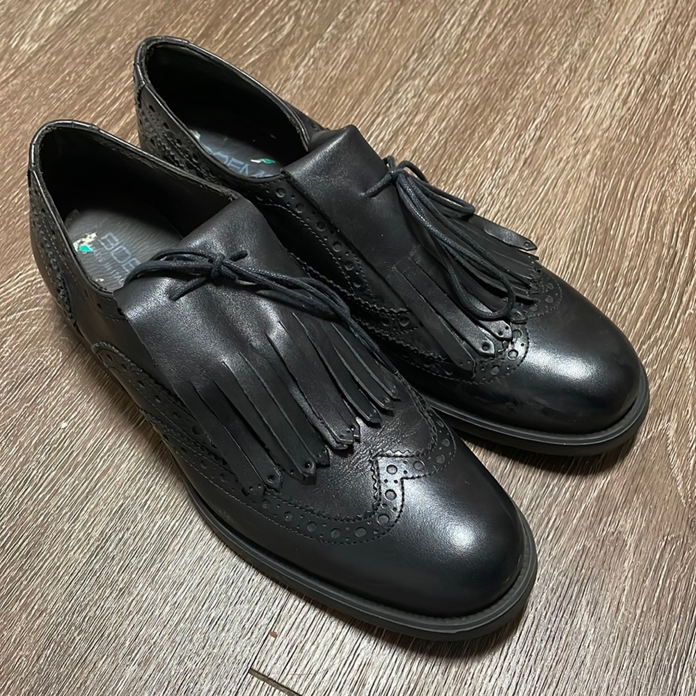 Bohemos Italian black shoes